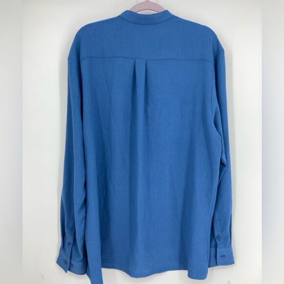 Coofandy Men’s Blue Shirt Size XL - Picture 4 of 8